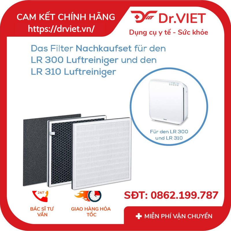 Alternative view of Màng lọc dùng cho máy lọc không khí và tạo độ ẩm Beurer LR300