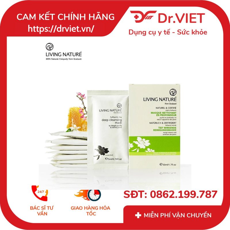 Mặt nạ đất sét Deep Cleansing Mask (Gói)