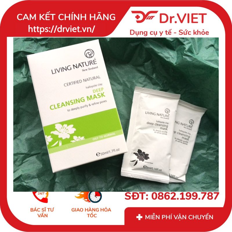 Mặt nạ đất sét Deep Cleansing Mask (Gói)