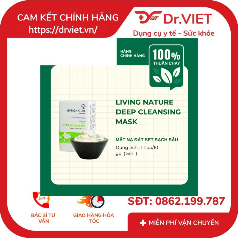 Mặt nạ đất sét Deep Cleansing Mask (Gói)