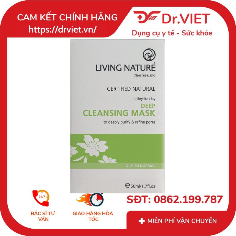 Mặt nạ đất sét Deep Cleansing Mask (Gói)