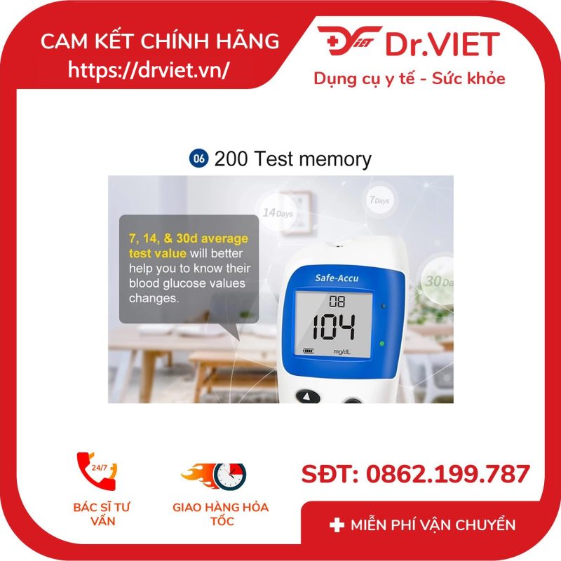 Máy Đo Đường Huyết Safe Accu 2 Tặng Kèm 50 Que Thử Và 50 Kim 12 Máy Đo Đường Huyết Safe Accu 2 Tặng Kèm 50 Que Thử Và 50 Kim