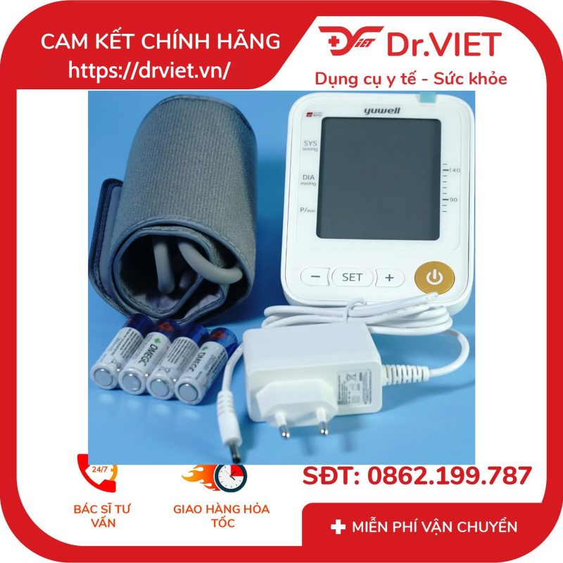 Máy đo huyết áp giọng nói Yuwell YE650D