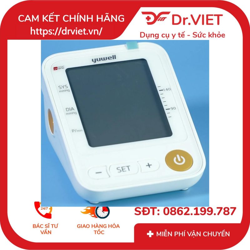 Máy đo huyết áp giọng nói Yuwell YE650D