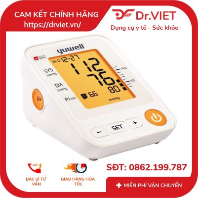 Máy đo huyết áp giọng nói Yuwell YE650D
