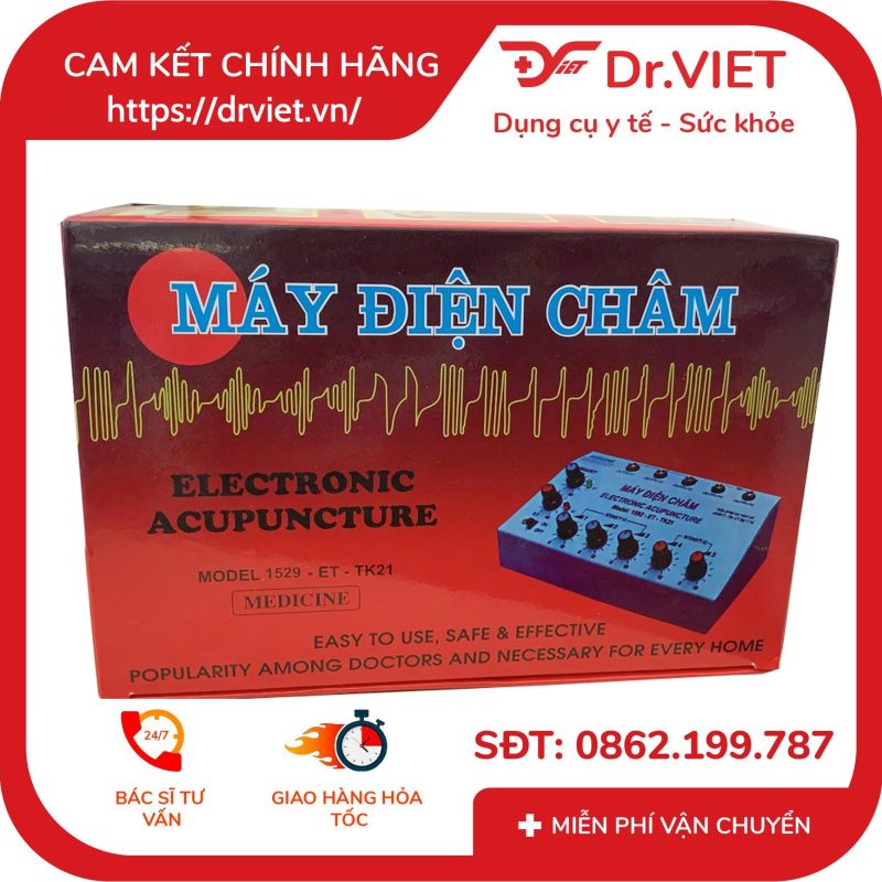 Máy điện châm 5 cọc Electronic Acupuncture 1592-ET-TK21