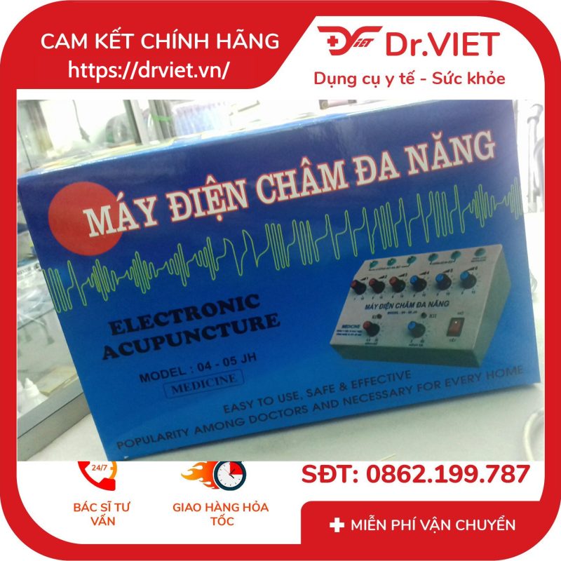 Máy điện châm đa năng Medicine Hộp xanh 04-05 JH