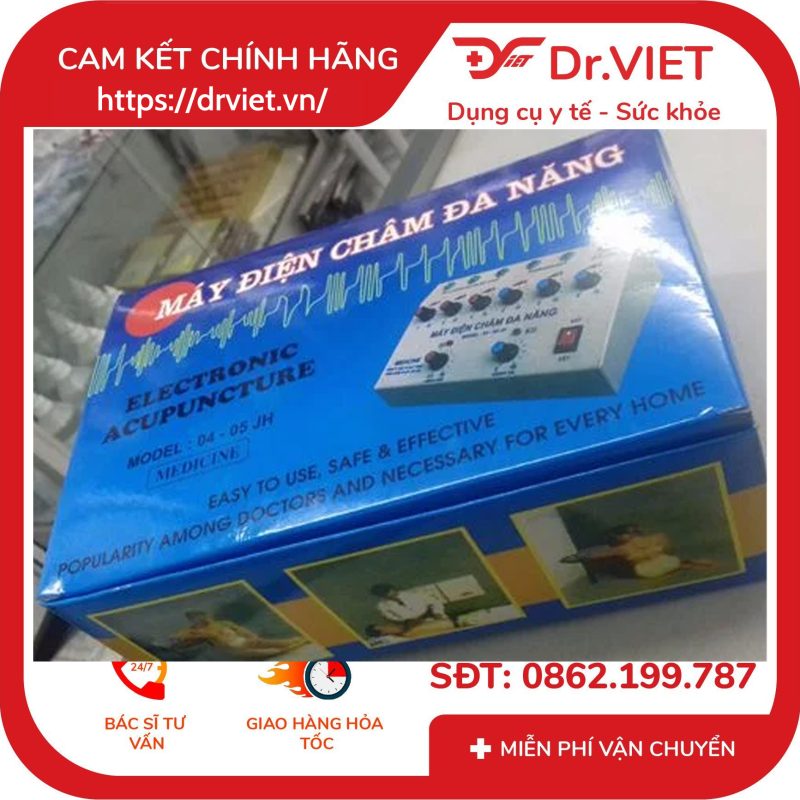 Máy điện châm đa năng Medicine Hộp xanh 04-05 JH