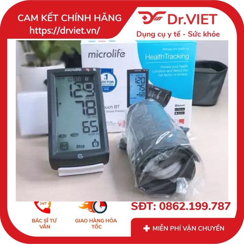 Máy đo huyết áp Microlife BP A7 Touch 11 Máy đo huyết áp Microlife BP A7 Touch