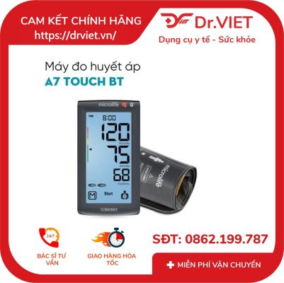 Máy đo huyết áp Microlife BP A7 Touch 17 Máy đo huyết áp Microlife BP A7 Touch