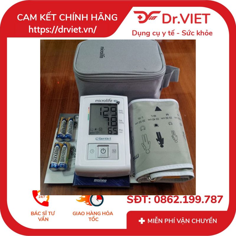 Máy Đo Huyết Áp Bắp Tay Microlife A3 Basic 11 Máy Đo Huyết Áp Bắp Tay Microlife A3 Basic