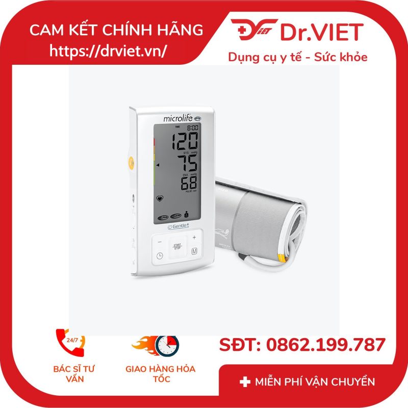 Máy đo huyết áp bắp tay Microlife BP A6 Basic 13 Máy đo huyết áp bắp tay Microlife BP A6 Basic