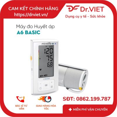 Máy đo huyết áp bắp tay Microlife BP A6 Basic 17 Máy đo huyết áp bắp tay Microlife BP A6 Basic