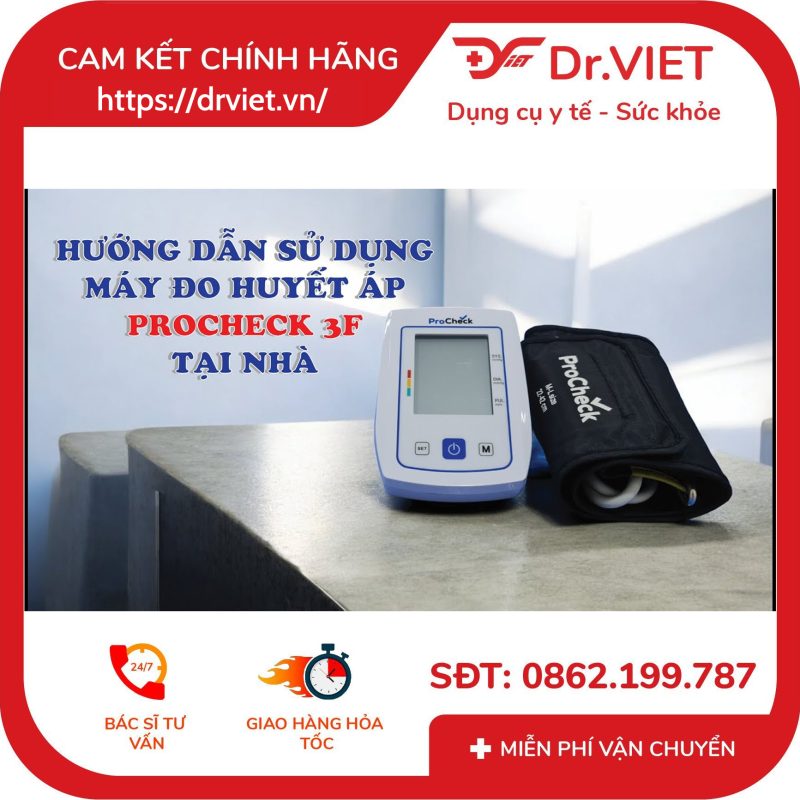 Máy đo huyết áp bắp tay Procheck 3KD1-3F 9 Máy đo huyết áp bắp tay Procheck 3KD1-3F