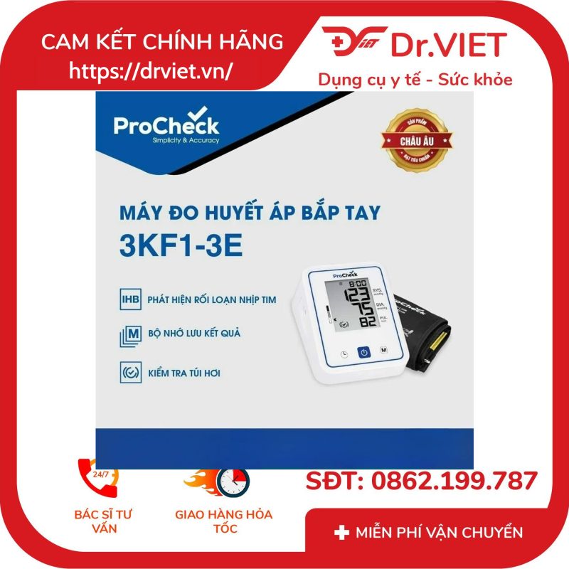 Máy đo huyết áp bắp tay Procheck 3KF1-3E