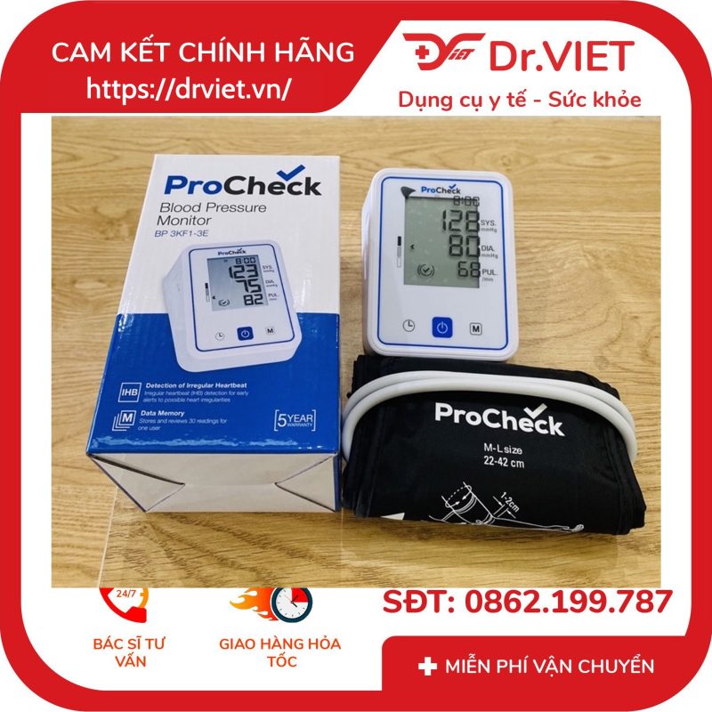 Máy đo huyết áp bắp tay Procheck 3KF1-3E