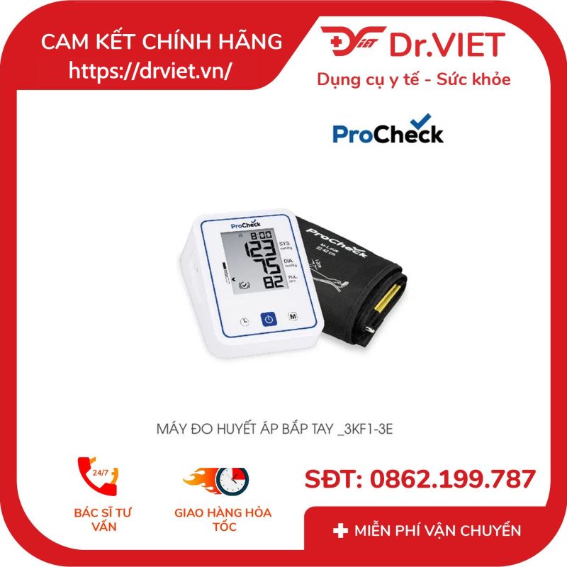 Máy đo huyết áp bắp tay Procheck 3KF1-3E