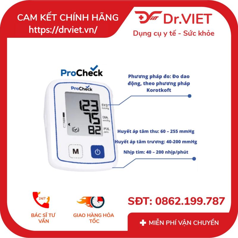 Máy đo huyết áp bắp tay Procheck BP 3UG1-2P