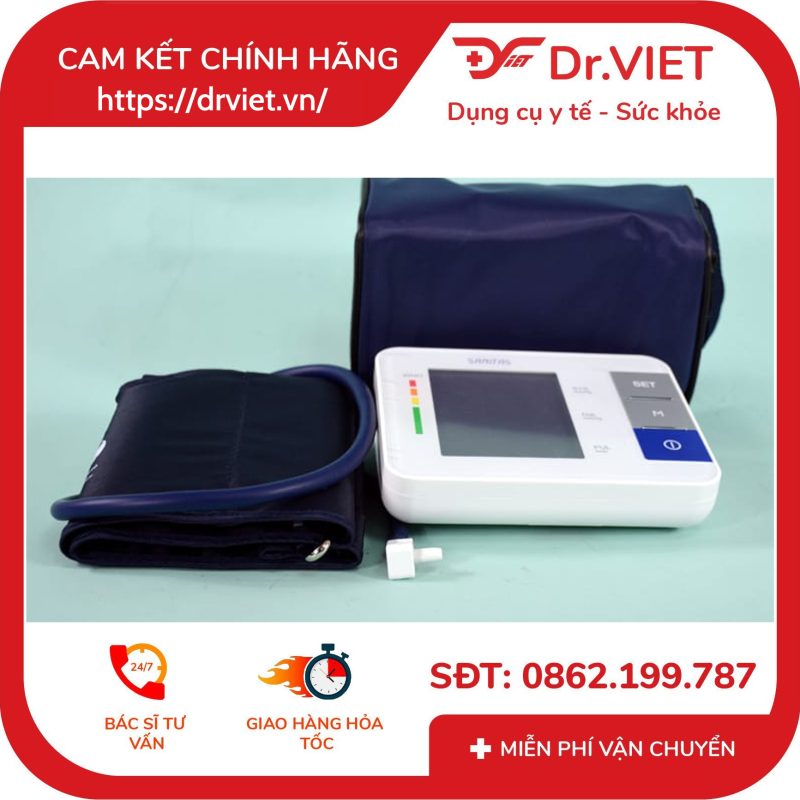 Máy đo huyết áp bắp tay Sanitas SBM38 12 Máy đo huyết áp bắp tay Sanitas SBM38