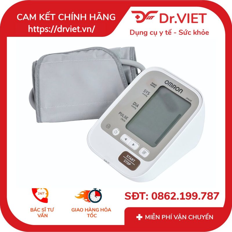 Máy đo huyết áp bắp tay tự động Omron JPN600 11 Máy đo huyết áp bắp tay tự động Omron JPN600