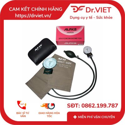 Máy đo huyết áp cơ ALPK2 500V và ống nghe Stethoscope FT-801
