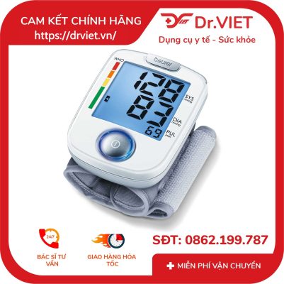 Máy đo huyết áp cổ tay Beurer BC44 23 Máy đo huyết áp cổ tay Beurer BC44