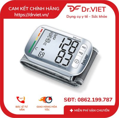 Máy đo huyết áp cổ tay điện tử Beurer BC50 17 Máy đo huyết áp cổ tay điện tử Beurer BC50