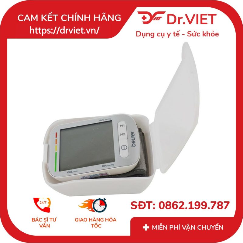 Máy đo huyết áp cổ tay điện tử Beurer BC50 15 Máy đo huyết áp cổ tay điện tử Beurer BC50
