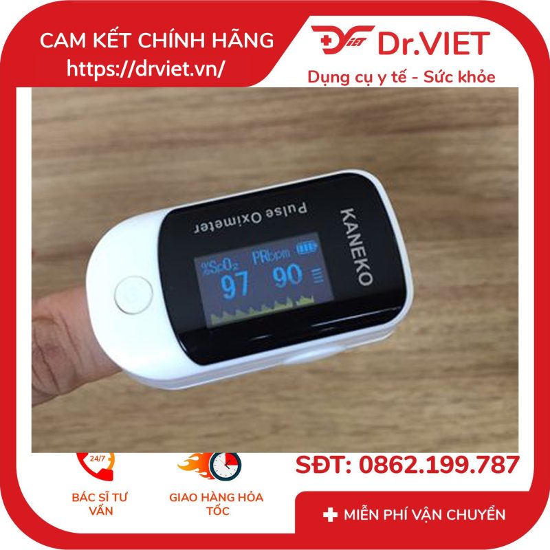 Máy đo nồng độ oxy trong máu và nhịp tim Kaneko SPO2 FS20D 13 Máy đo nồng độ oxy trong máu và nhịp tim Kaneko SPO2 FS20D