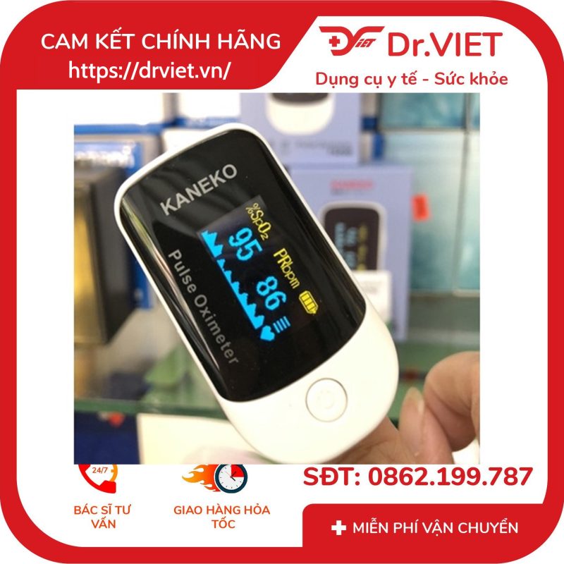 Máy đo nồng độ oxy trong máu và nhịp tim Kaneko SPO2 FS20D 12 Máy đo nồng độ oxy trong máu và nhịp tim Kaneko SPO2 FS20D