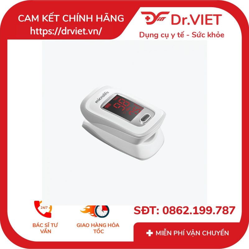 Máy đo nồng độ oxy trong máu Microlife Oxy 200 15 Máy đo nồng độ oxy trong máu Microlife Oxy 200