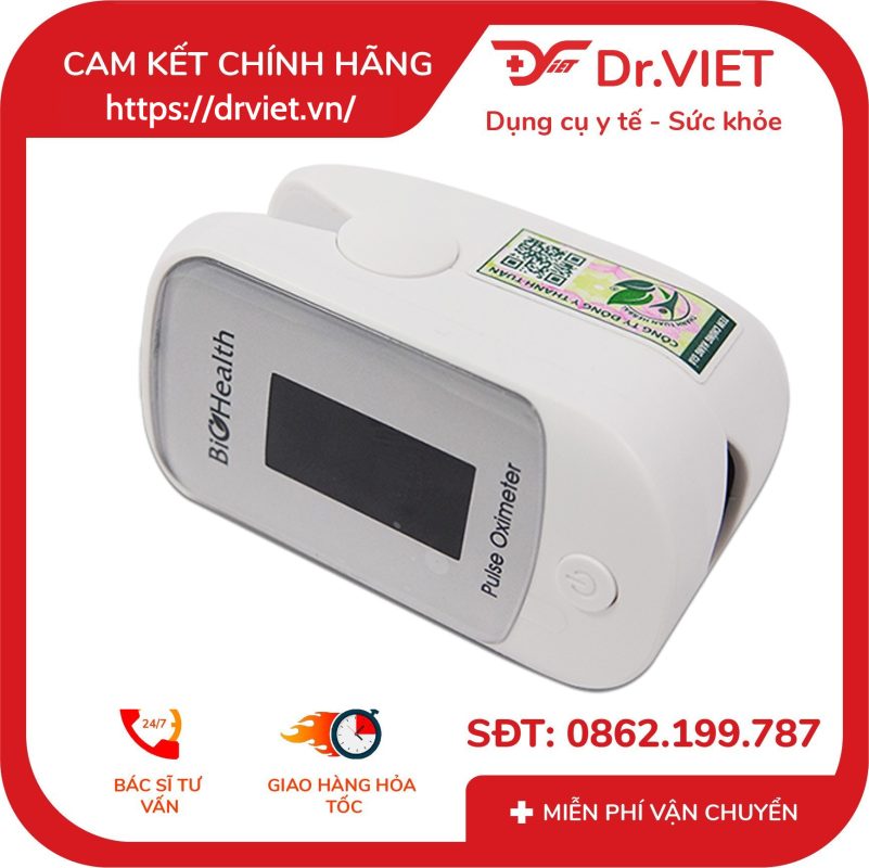 Máy đo nồng độ oxy trong máu SPO2 Biohealth OXY 303 14 Máy đo nồng độ oxy trong máu SPO2 Biohealth OXY 303