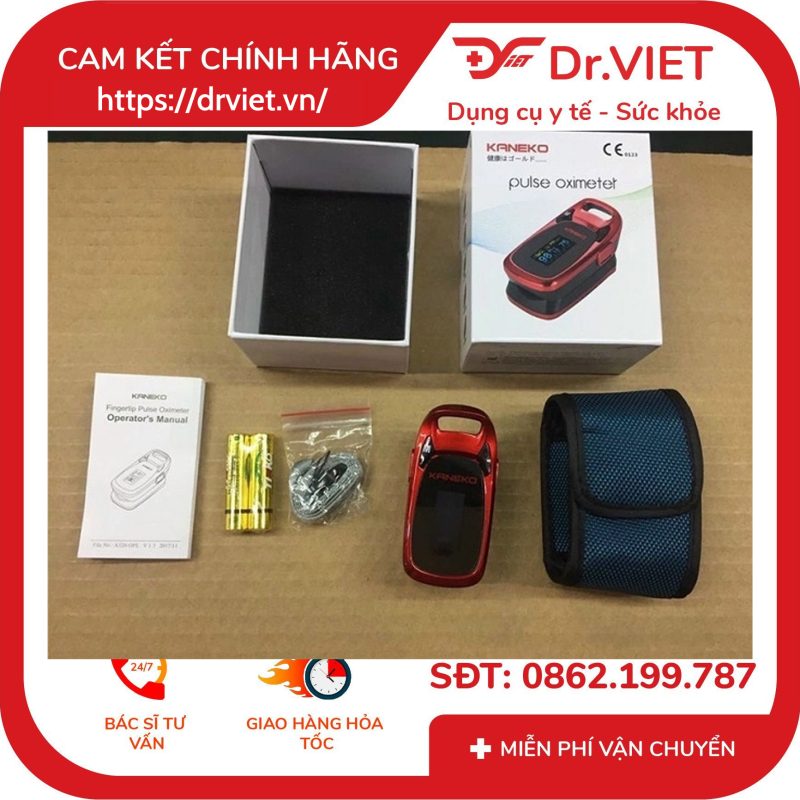 Máy đo nồng độ oxy trong máu SPO2 Kaneko A320 13 Máy đo nồng độ oxy trong máu SPO2 Kaneko A320