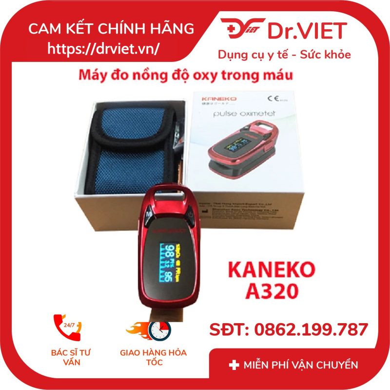 Máy đo nồng độ oxy trong máu SPO2 Kaneko A320