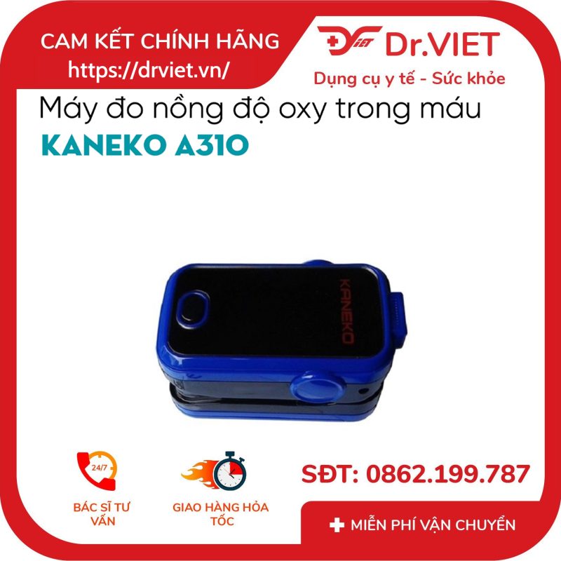 Máy đo nồng độ oxy trong máu và nhịp tim Kaneko A310