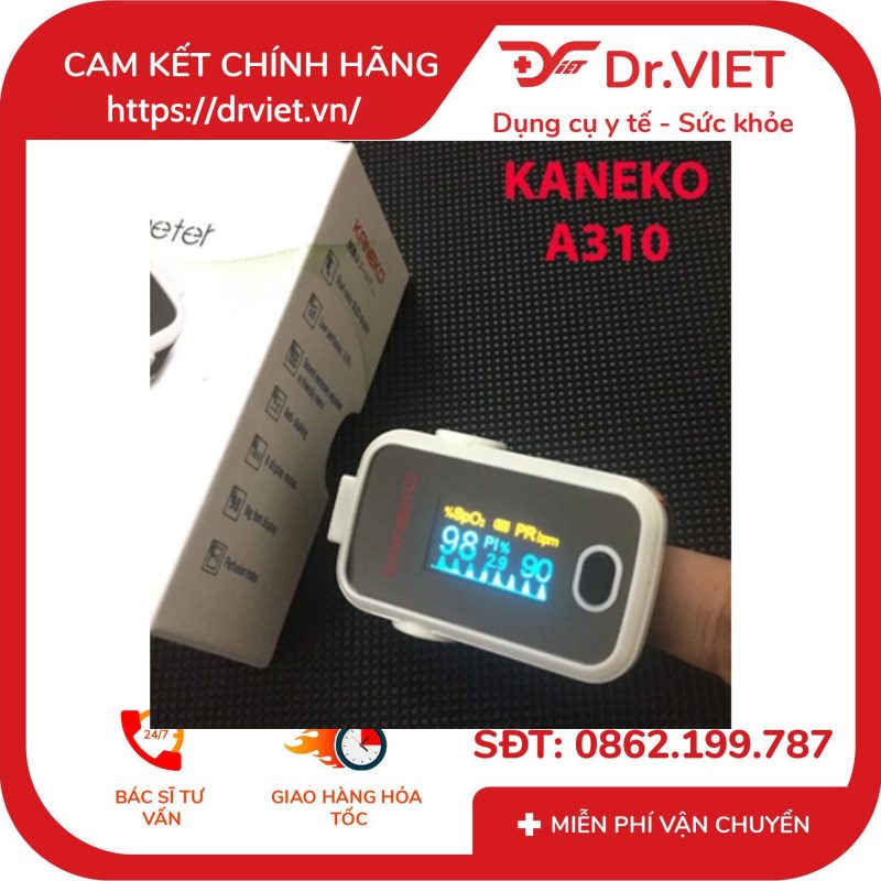 Alternative view of Máy đo nồng độ oxy trong máu và nhịp tim Kaneko A310