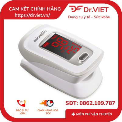 Máy đo nồng độ oxy SpO2 và nhịp tim Microlife OXY200