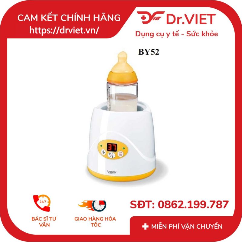 Máy hâm nóng bình sữa Beurer BY52 12 Máy hâm nóng bình sữa Beurer BY52