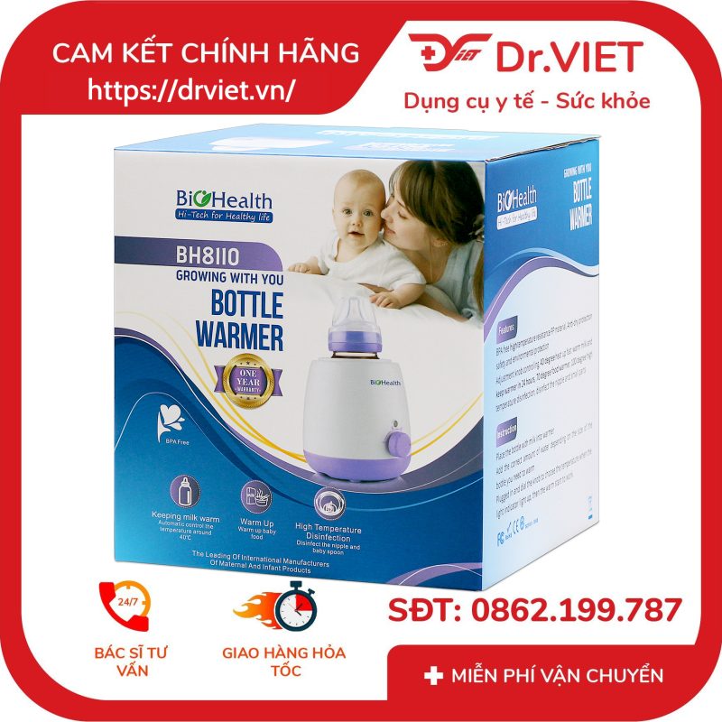 Máy hâm sữa BioHealth BH8110 17 Máy hâm sữa BioHealth BH8110