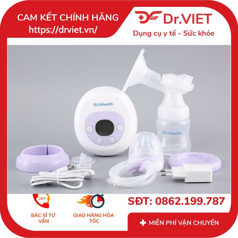 Máy hút sữa điện đơn BioHealth AE Basic 15 Máy hút sữa điện đơn BioHealth AE Basic