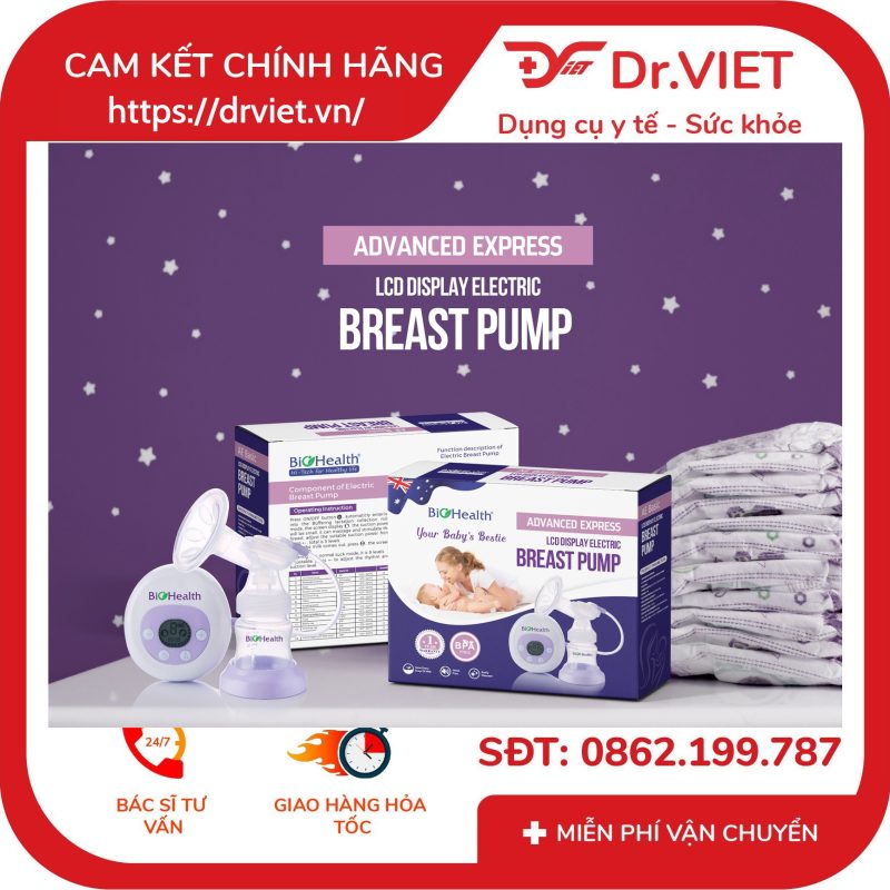 Máy hút sữa điện đơn BioHealth AE Basic 14 Máy hút sữa điện đơn BioHealth AE Basic