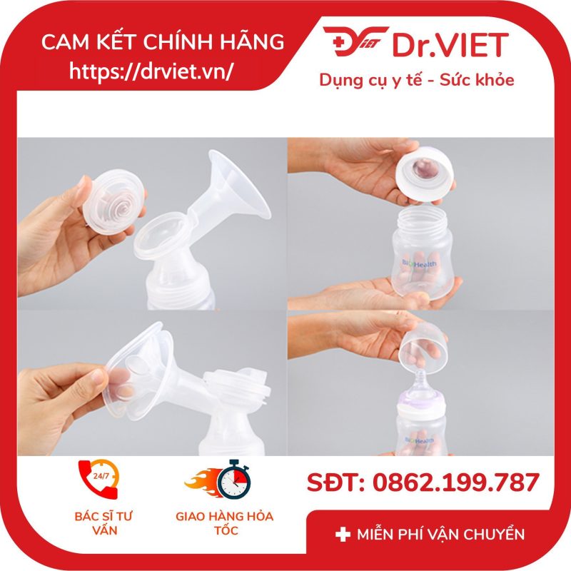 Alternative view of Máy hút sữa điện đơn BioHealth AE Basic
