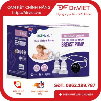 Máy hút sữa điện đôi Biohealth IE Basic