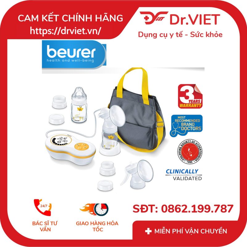 Máy hút sữa điện đơn Beurer BY60 12 Máy hút sữa điện đơn Beurer BY60