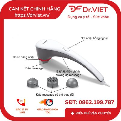 Máy massage cầm tay Beurer MG55 16 Máy massage cầm tay Beurer MG55