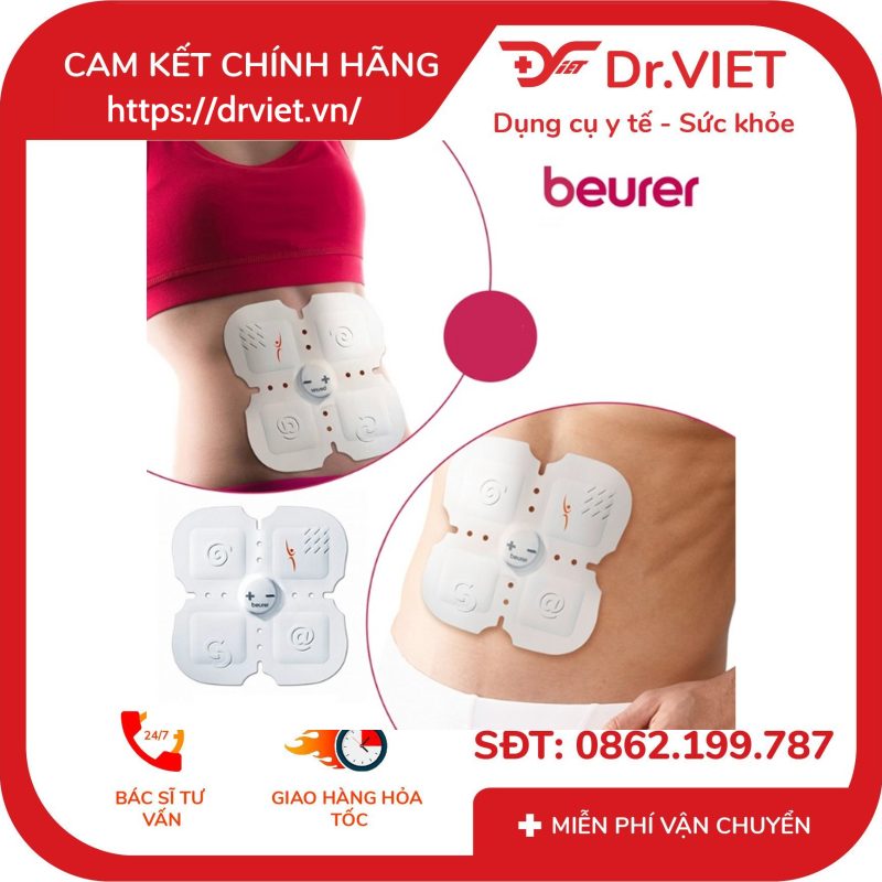 Máy massage điện xung tạo cơ bụng và cơ mông Beurer EM20 12 Máy massage điện xung tạo cơ bụng và cơ mông Beurer EM20
