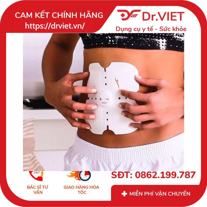 Máy massage điện xung tạo cơ bụng và cơ mông Beurer EM20 10 Máy massage điện xung tạo cơ bụng và cơ mông Beurer EM20
