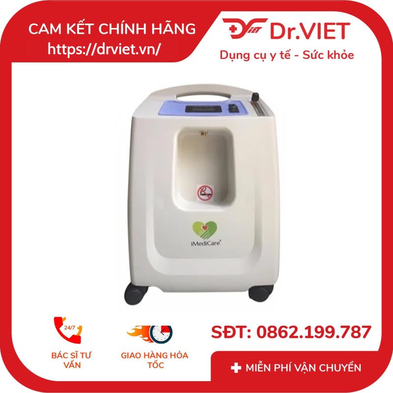 Máy tạo oxy 5 lít IMediCare OC-5LA 10 Máy tạo oxy 5 lít IMediCare OC-5LA