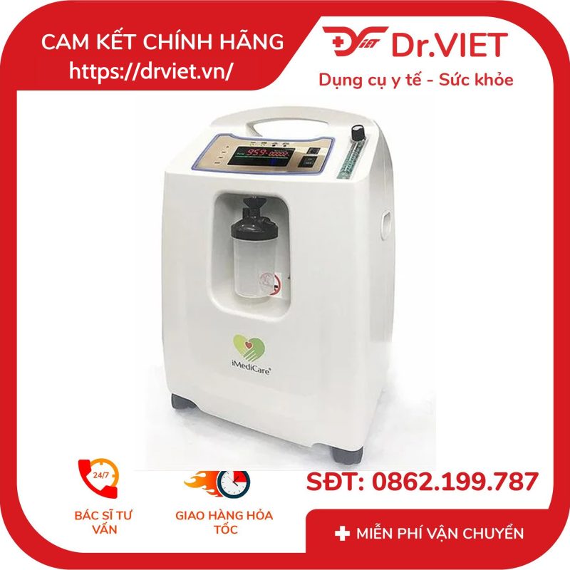 Máy tạo oxy 5 lít IMediCare OC-5LA 9 Máy tạo oxy 5 lít IMediCare OC-5LA