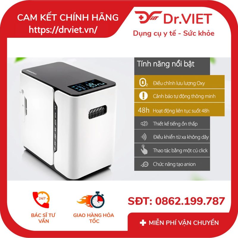 Máy tạo oxy Yuwell YU300 10 Máy tạo oxy Yuwell YU300